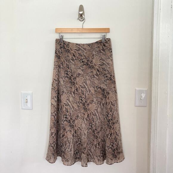 Liz Claiborne Snakeskin Print Maxi Skirt - Picture 3 of 4